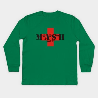 Mash 4077th Kids Long Sleeve T-Shirt